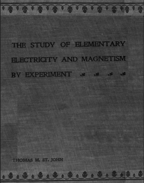 The Study Of Elementary Electricity And Magnetism Experiment